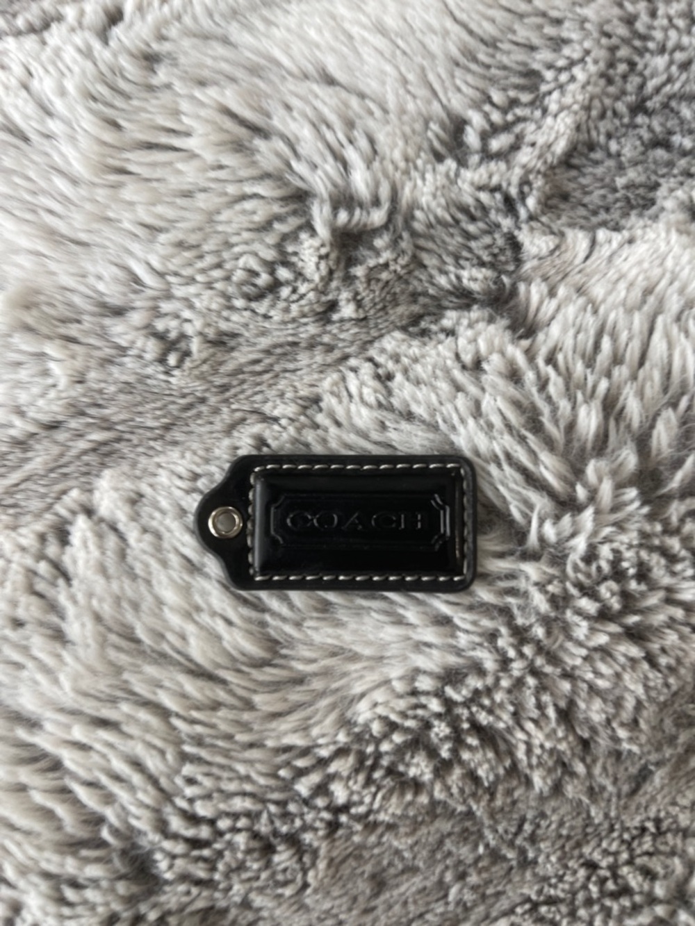 BLACK COACH 2” HANG TAG